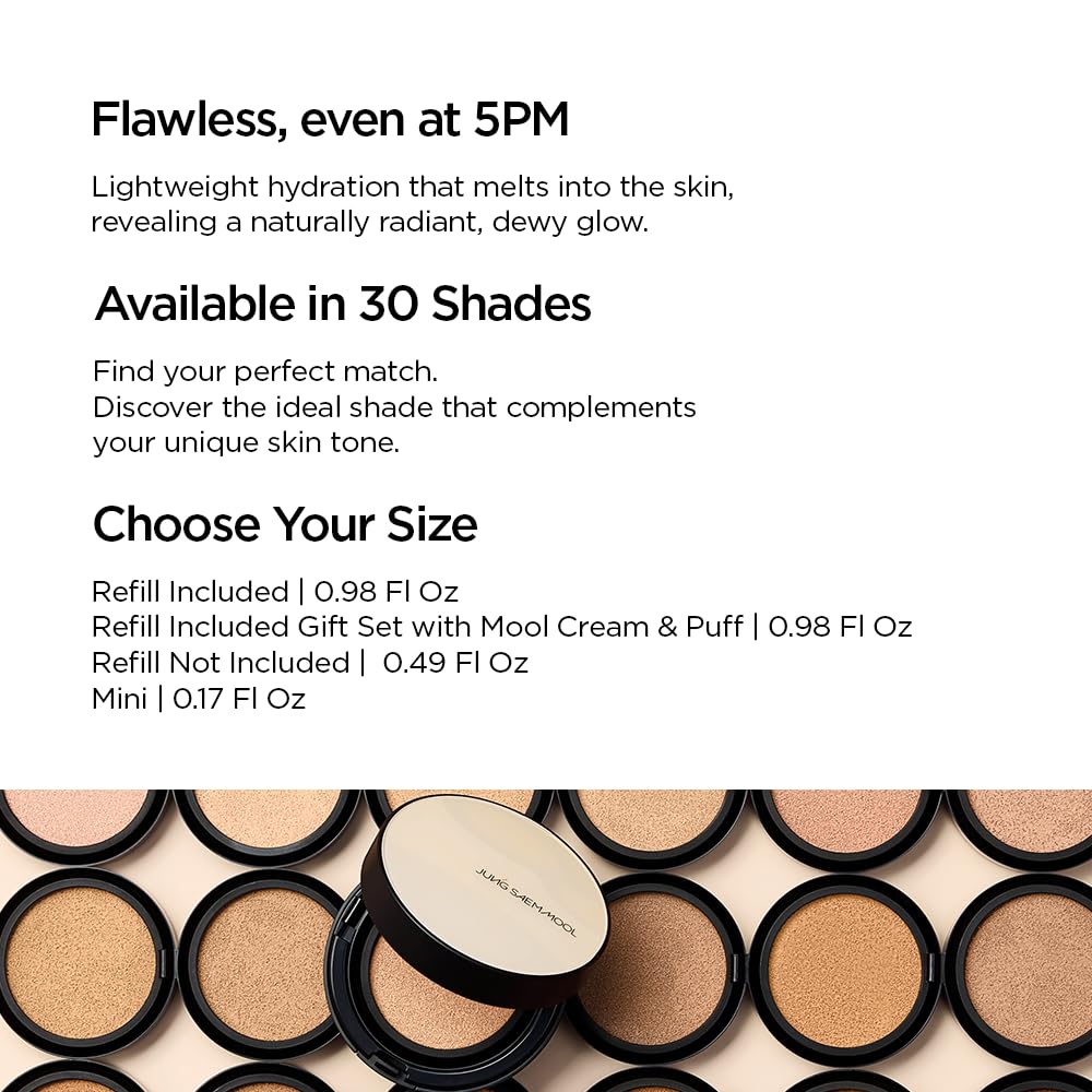 JUNG SAEM MOOL Skin Nuder Cushion texture close-up