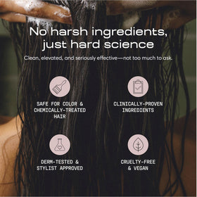 Jupiter Anti Dandruff Conditioner application on hair