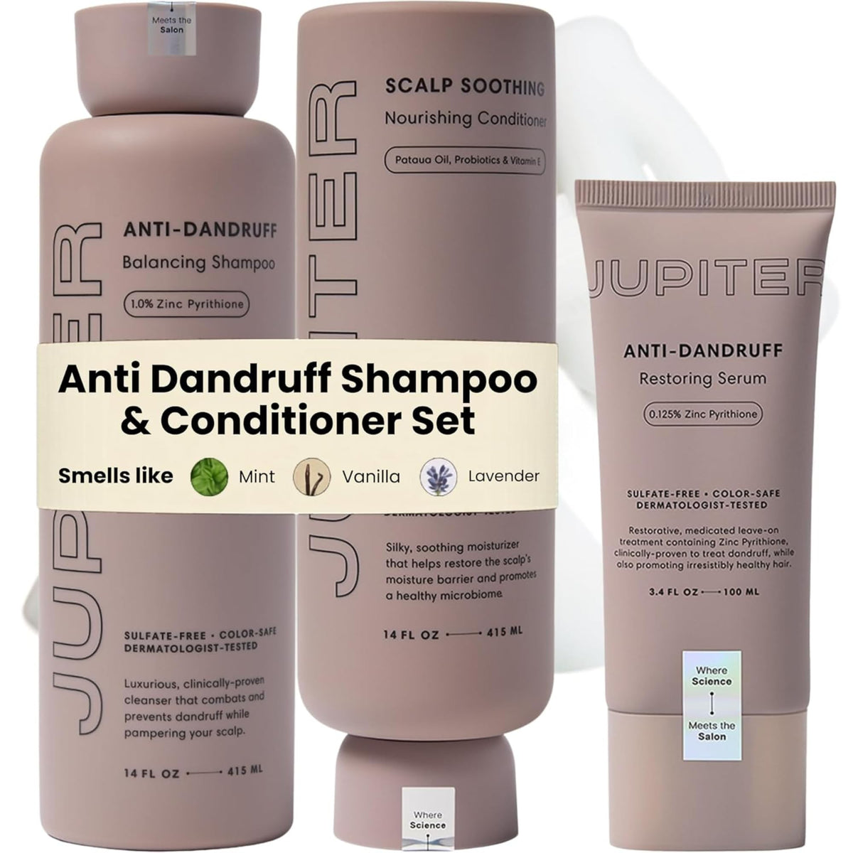 Jupiter Anti Dandruff Shampoo front view