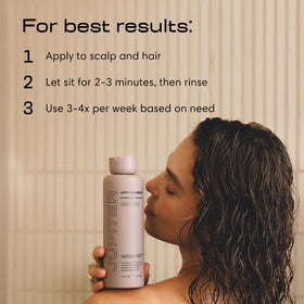 Jupiter Anti Dandruff Shampoo with fresh ingredients