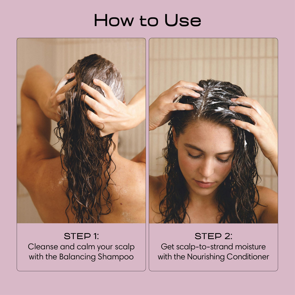 Jupiter Balancing Shampoo and Conditioner with natural ingredients