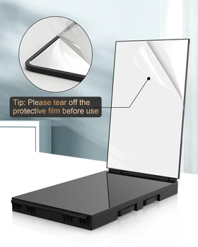 JUSRON self hair cutting mirror with accessories