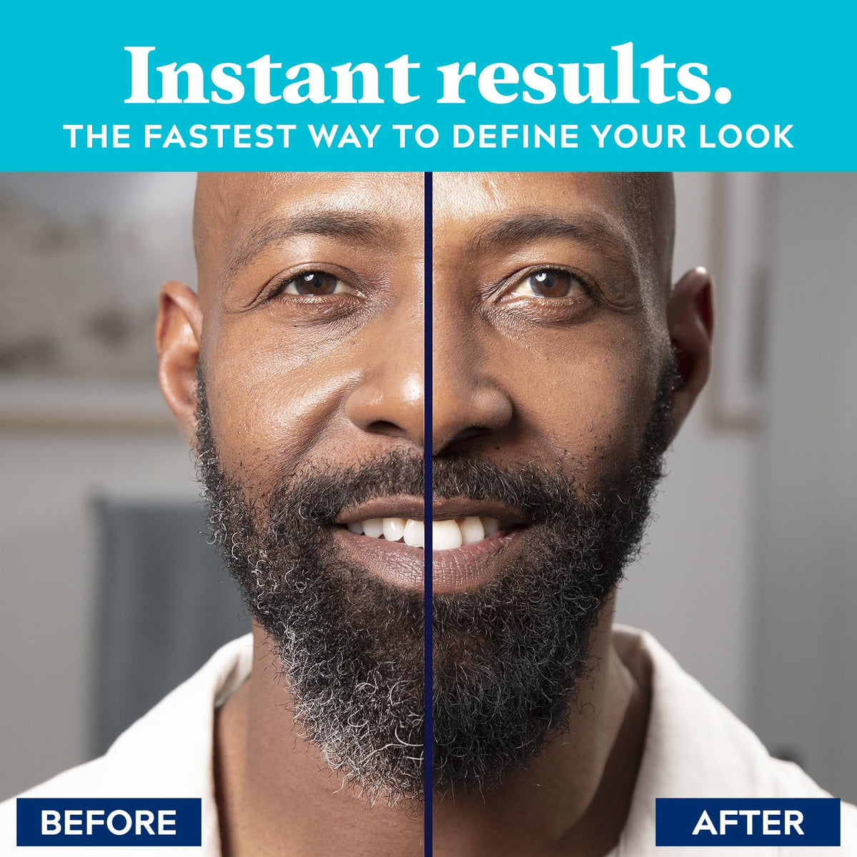 Just for Men 1-Day Beard & Brow Color Black packaging
