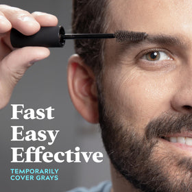 Just for Men 1-Day Beard & Brow Color Dark Brown brush application