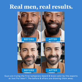 Just for Men 1-Day Beard & Brow Color in Medium Brown shade