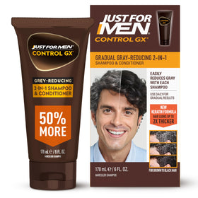 Just for Men Control GX 2-in-1 Shampoo & Conditioner front view