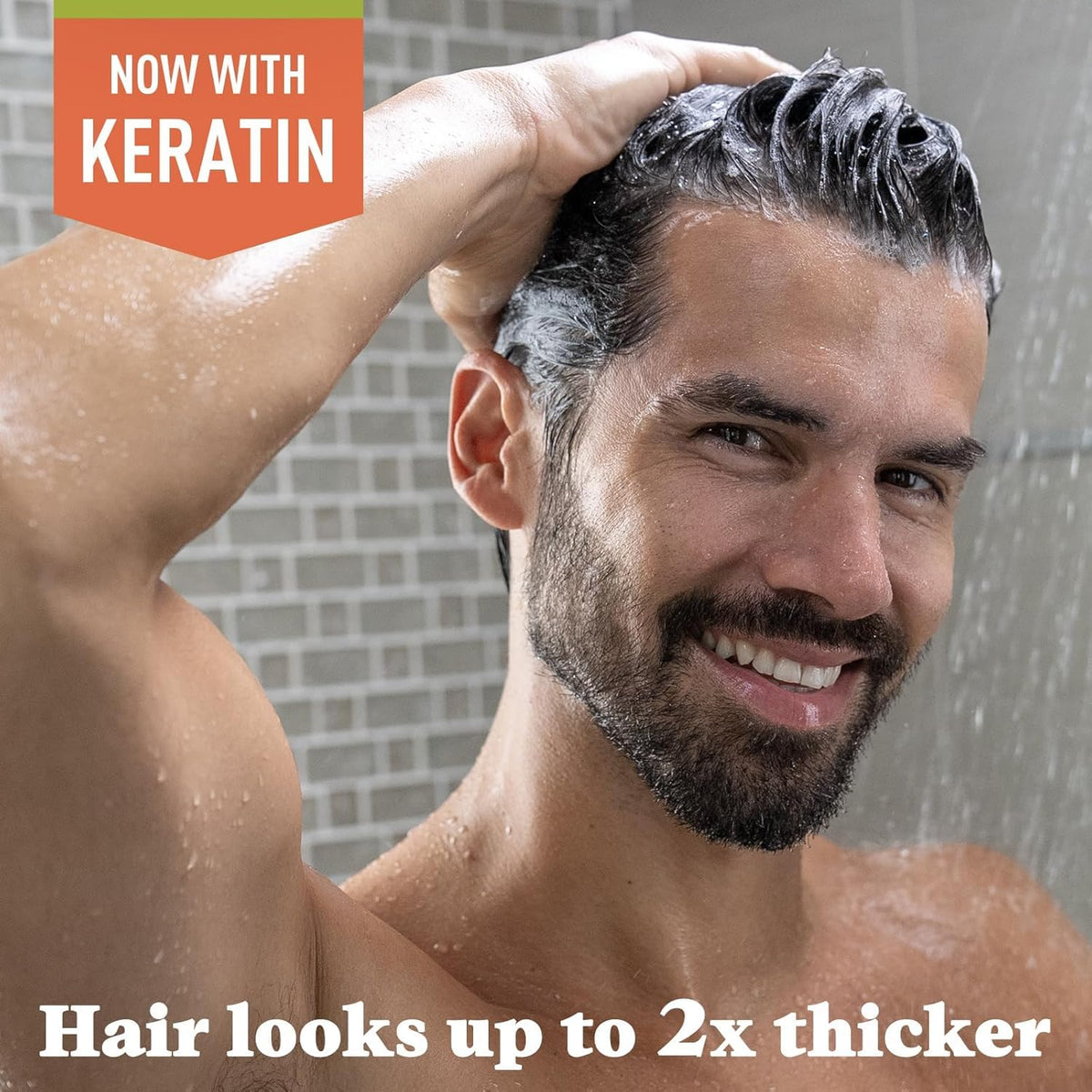 Just for Men Control GX 2-in-1 Shampoo & Conditioner side view
