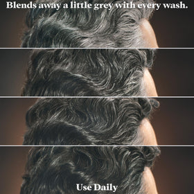 Just for Men Control GX Shampoo being applied to hair