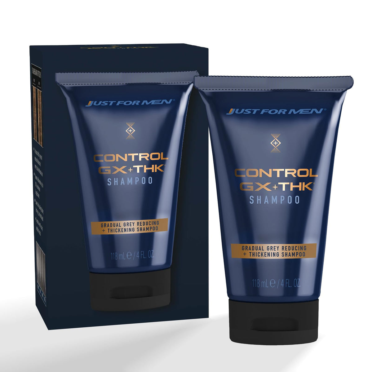 Just for Men Control GX + THK Thickening Shampoo 4 Fl Oz front view