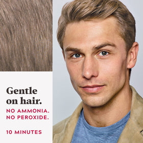 Just for Men Easy Comb-In Color Dark Blond application process