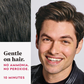 Just for Men Easy Comb-In Color Dark Brown A-45 application process