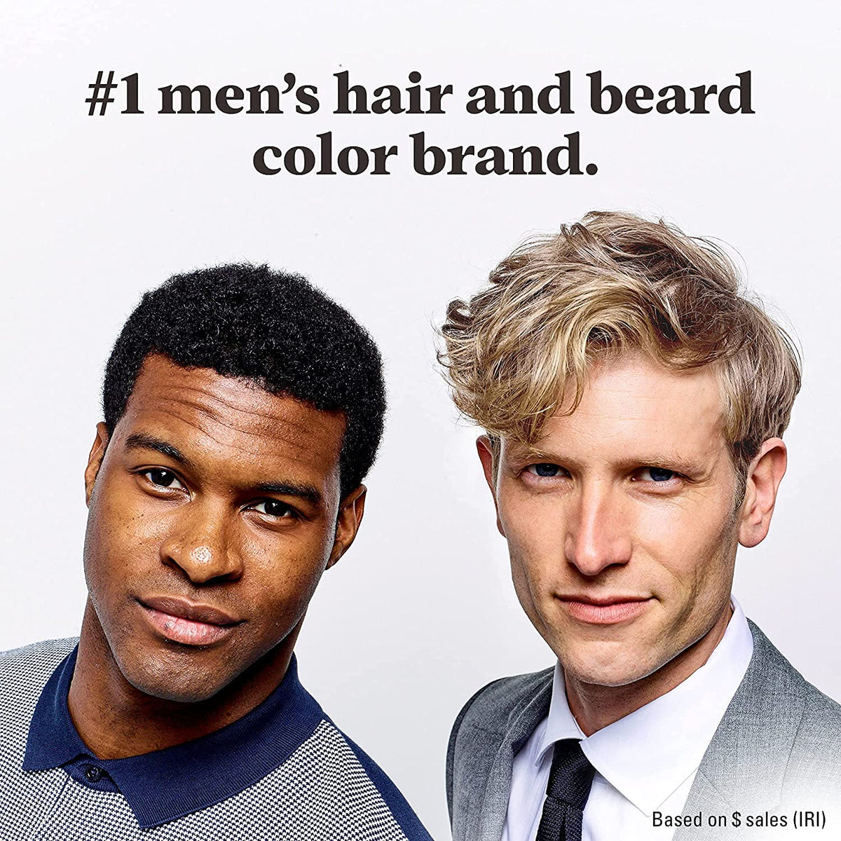 Just for Men Easy Comb-In Color Medium Brown tube close-up