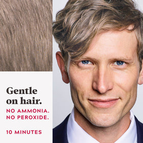 Just for Men Easy Comb-In Color Sandy Blond application process