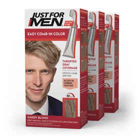 Just for Men Easy Comb-In Color Sandy Blond front view