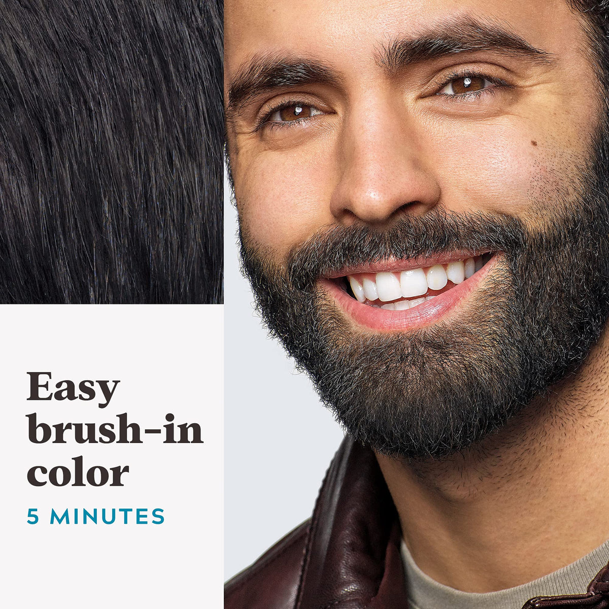 Just for Men Mustache & Beard Dye Black M-55 mixed dye