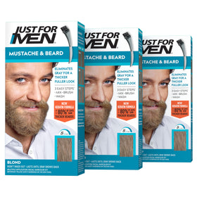 Just for Men Mustache & Beard Dye Blond M-10/15 front view