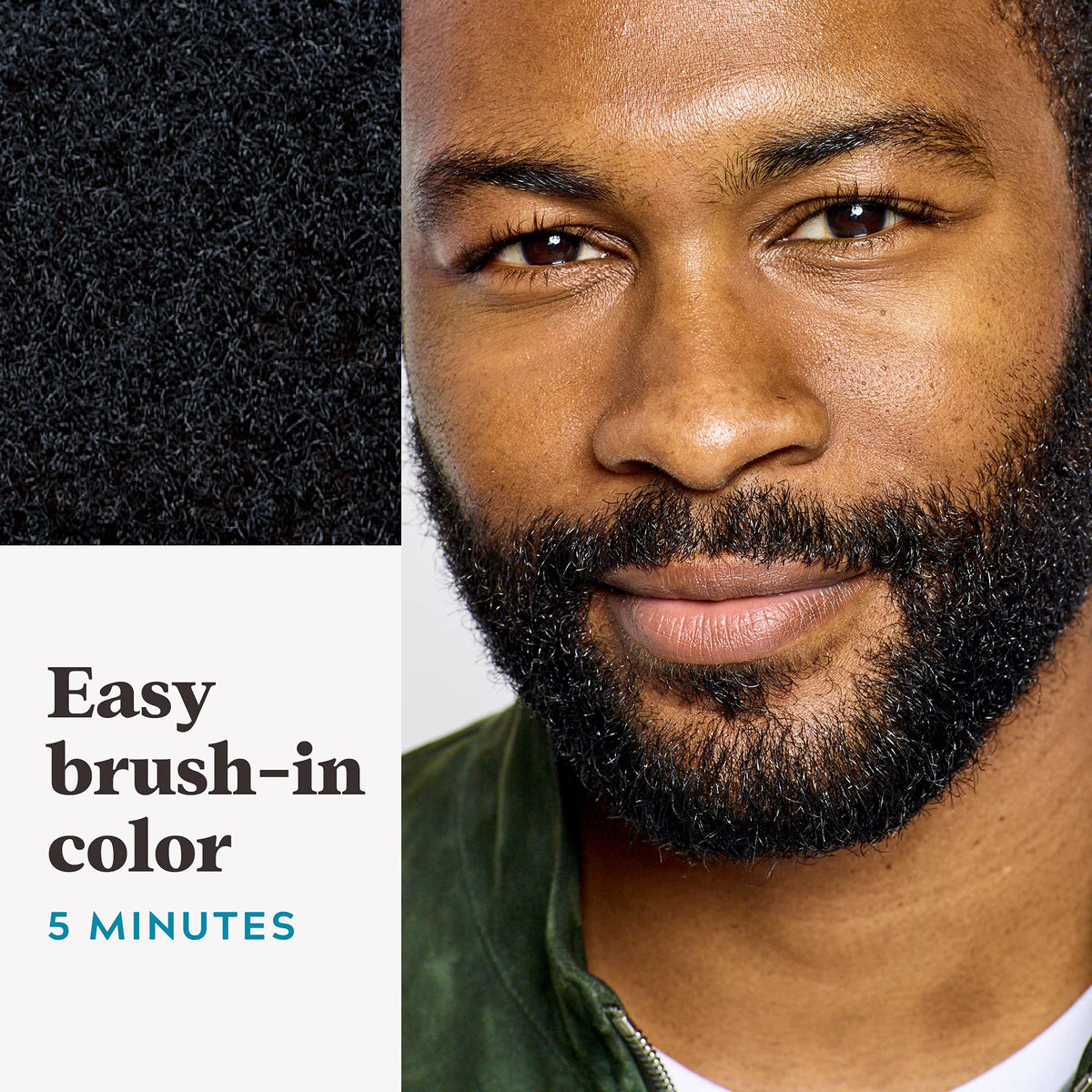 Just for Men Mustache & Beard Dye brush and developer