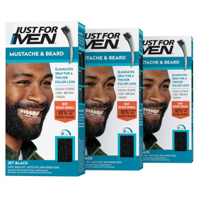 Just for Men Mustache & Beard Dye Jet Black M-60 front view