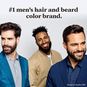 Just for Men Mustache & Beard Dye mixed colour base and developer