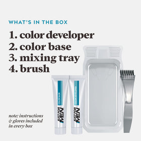 Just for Men Mustache & Beard Dye packaging details