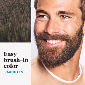 Just for Men Mustache & Beard Dye showing included brush