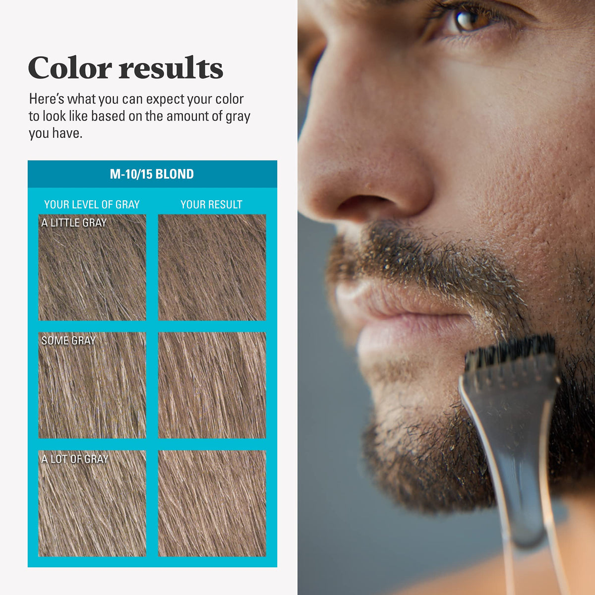 Just for Men Mustache & Beard Dye with ingredients list