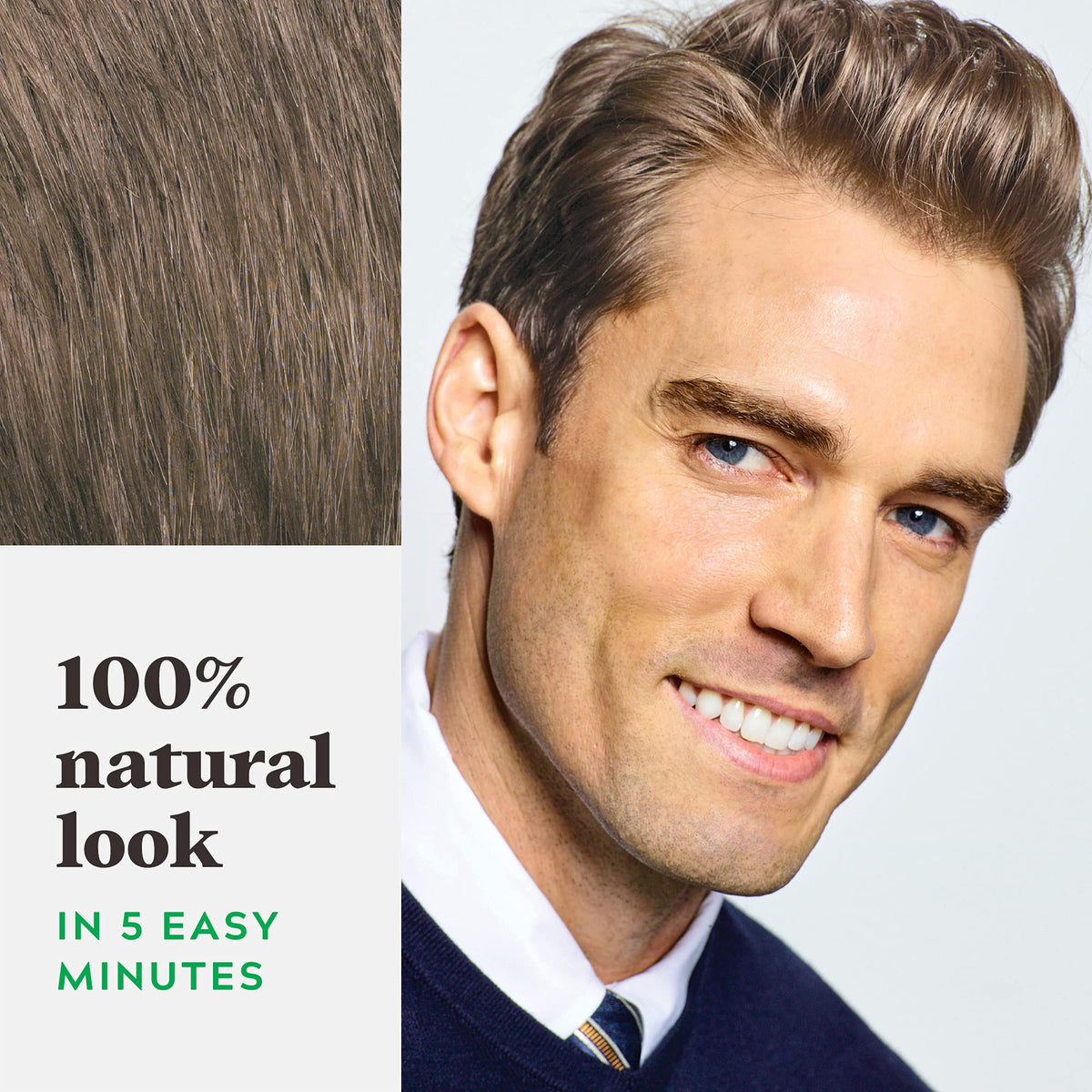 Just for Men Shampoo-In Color Ash Brown H-20 color mixing process