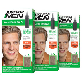 Just for Men Shampoo-In Color Dark Blond H-15 front view