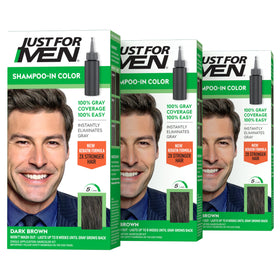 Just for Men Shampoo-In Color Dark Brown H-45 front view