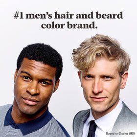 Just for Men Shampoo-In Color Medium-Dark Brown application process