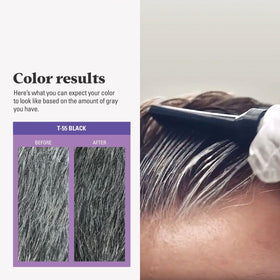 Just for Men Touch of Gray Hair Colour Black T-55 side view