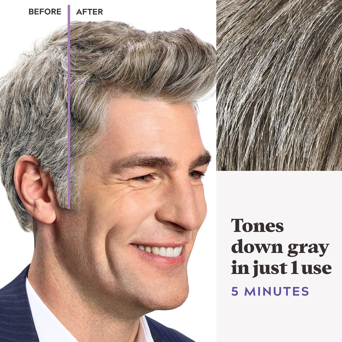 Just for Men Touch of Gray Light Brown T-25 application process