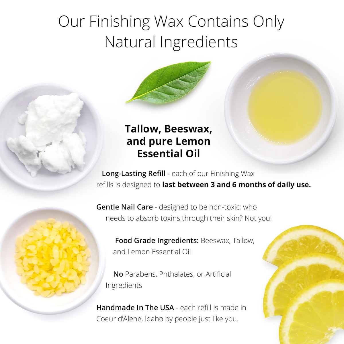 Just Like Jane Natural Nails Finishing Wax being applied on nails
