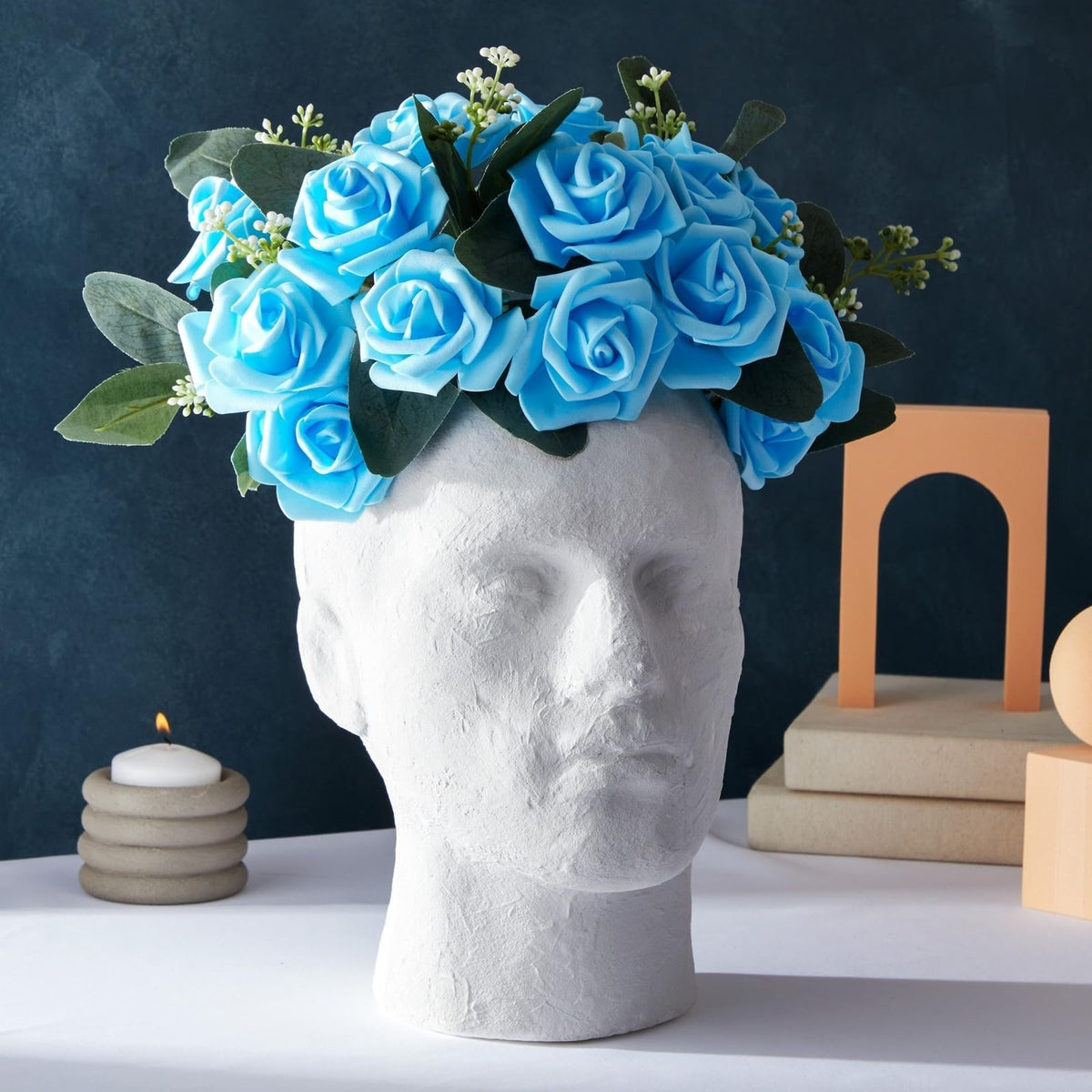 Juvale Foam Head with hats and accessories