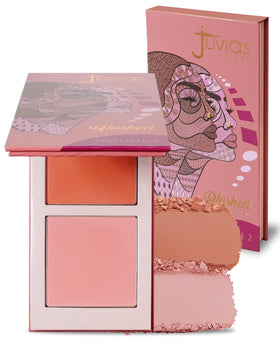 Juvia's Place Duo Blush Vol. 2 front view with two shades