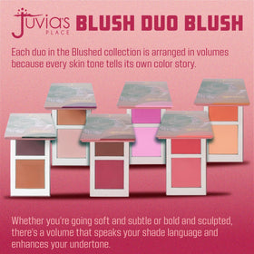 Juvia's Place Duo Blush Volume 4 close-up of blush shades
