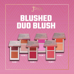 Juvia's Place Duo Blush Volume 5 side view highlighting packaging