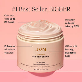JVN No Heat Complete Air Dry Cream packaging side view
