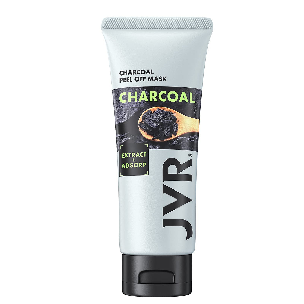 JVR Charcoal Peel Off Face Mask 2.12 OZ packaging front view