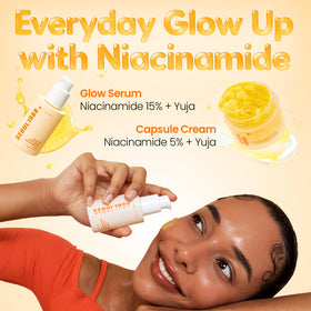 K-SECRET 1988 Niacinamide serum application on face