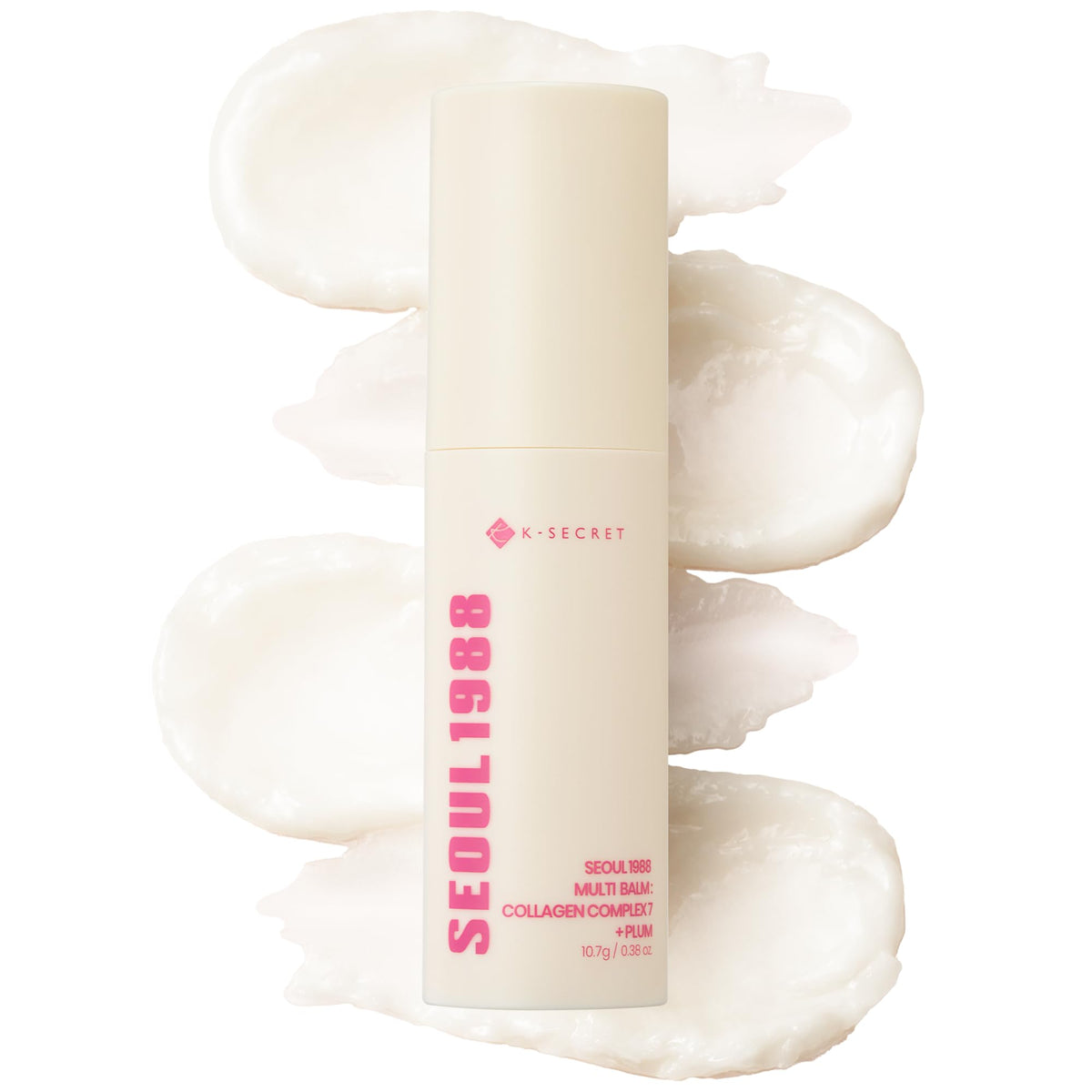 K-SECRET Collagen Multi Balm Stick front view with packaging