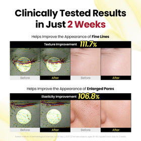 K-SECRET Retinal Serum 2% texture on hand