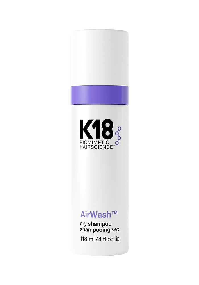 K18 AirWash Non Aerosol Dry Shampoo Spray front view