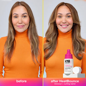 K18 HeatBounce Conditioning Heat Protectant Spray side view