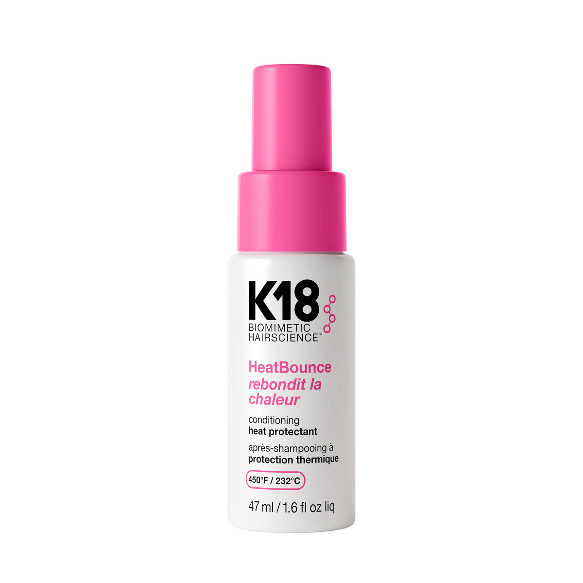 K18 HeatBounce Conditioning Heat Protection Spray front view