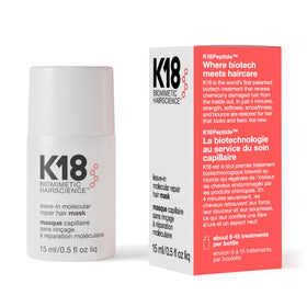 K18 Leave-In Molecular Repair Hair Mask front view 0.5 Fl oz