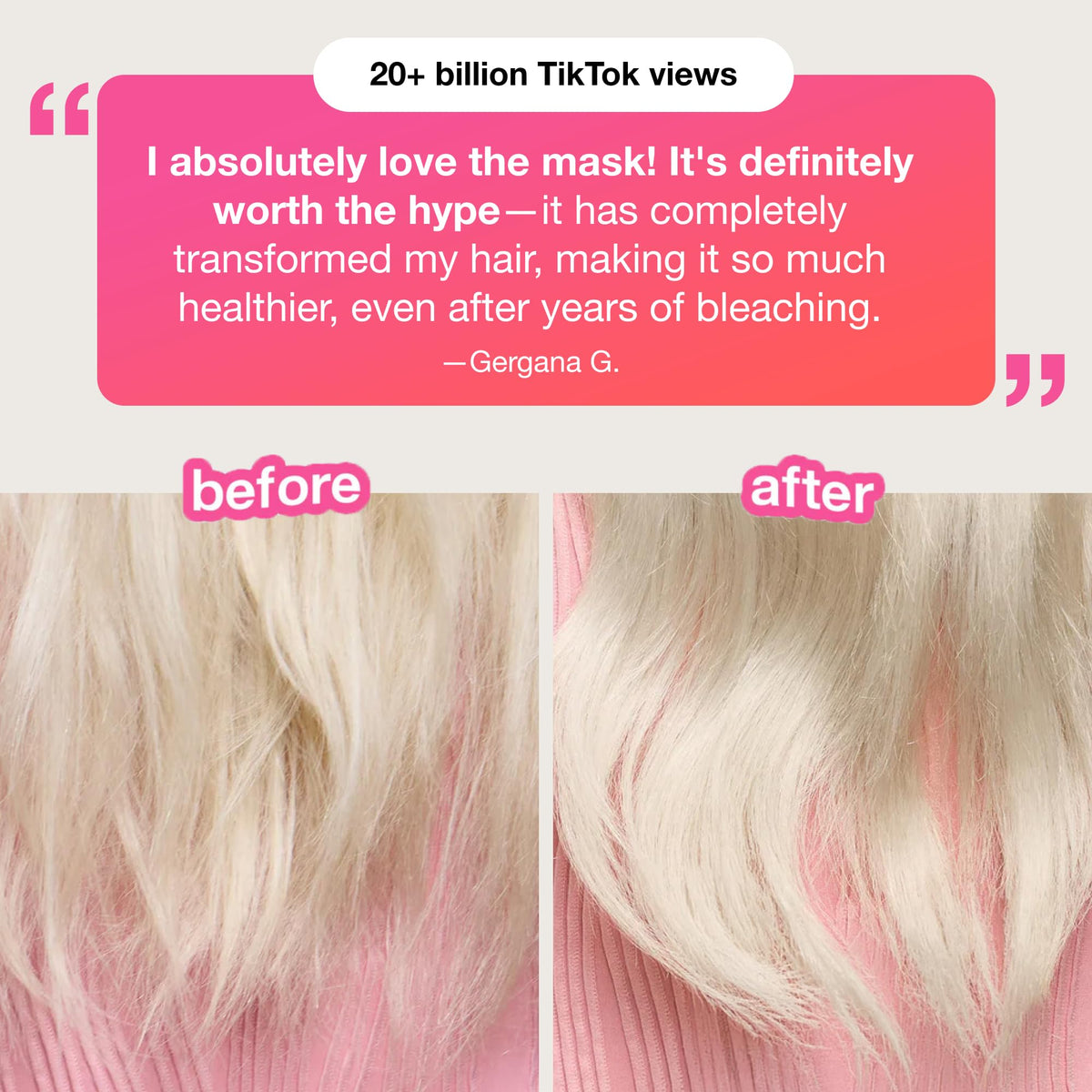 K18 Leave-In Molecular Repair Hair Mask texture close-up