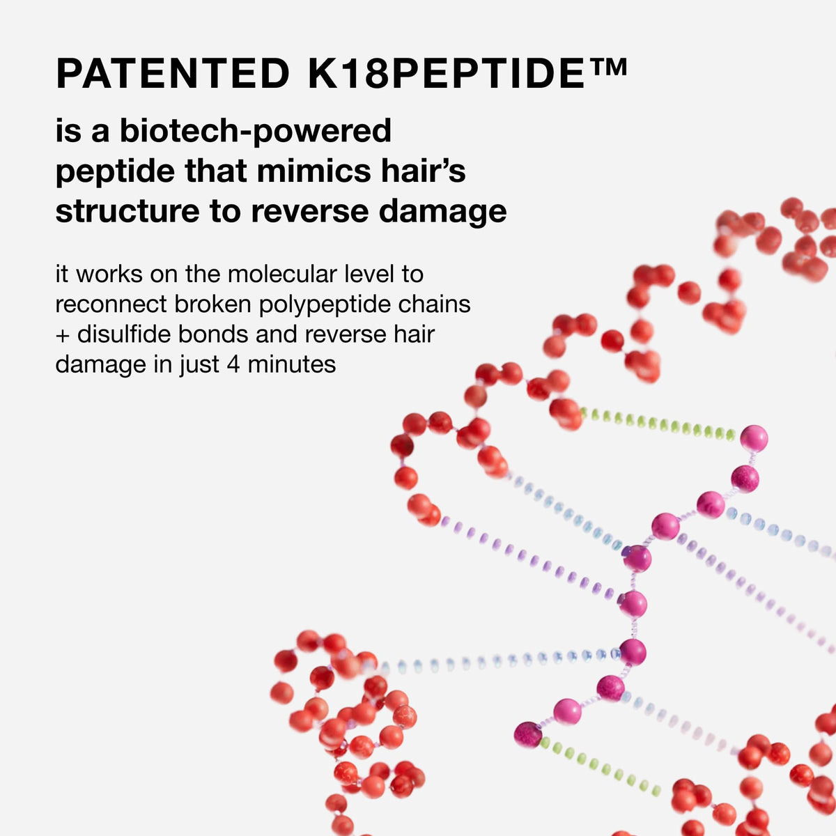 K18 Leave-In Molecular Repair Hair Mask with hair styling tools