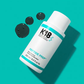 K18 Peptide Prep Detox Shampoo back view showing ingredients