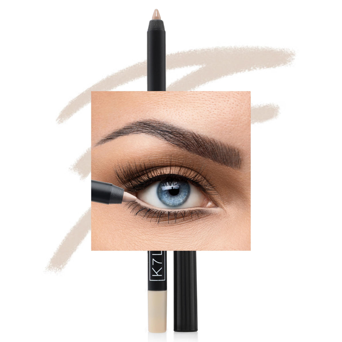K7L Creamy Eyeliner Pencil for Waterline front view